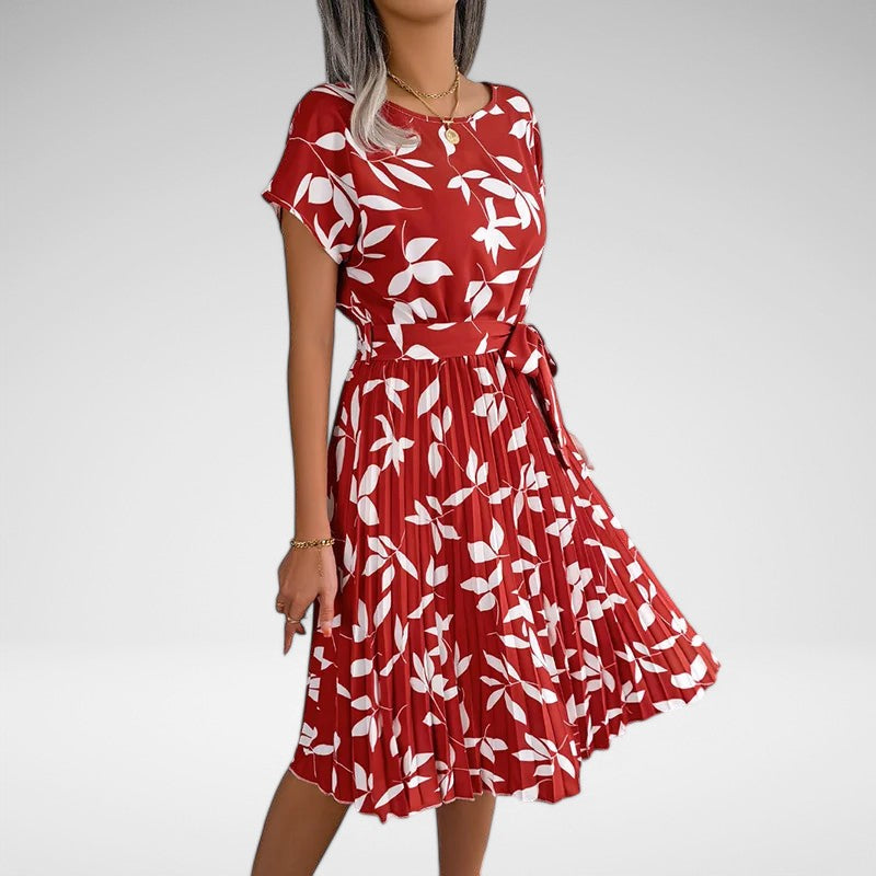 Lyrica | Pleated Floral Dress