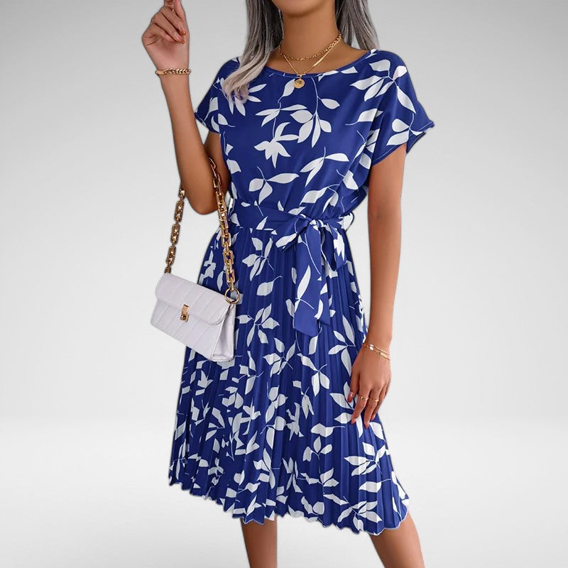 Lyrica | Pleated Floral Dress